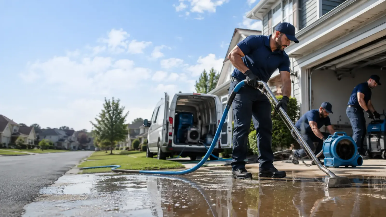 Flood Damage Restoration in Wapello, IA
